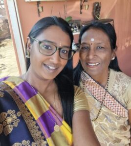 Mum and Priya