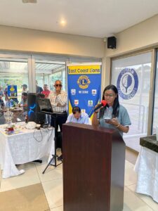 priya pillay as a member of east coast lion clubs